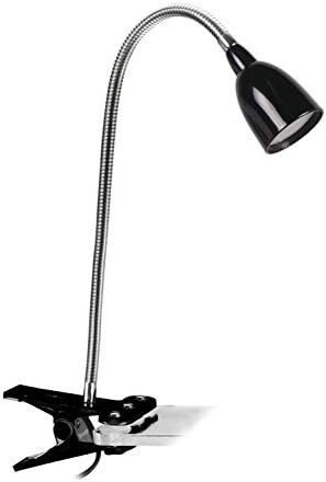 Black Gooseneck Clamp Style LED Lamp