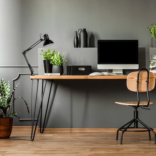 Black metal clamp multi-joint desk lamp 31.5 in — photo 4