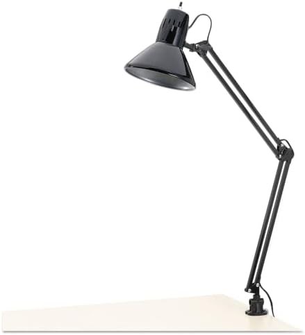 Black Architect Adjustable Clamp-on Lamp