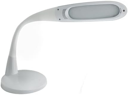 White Adjustable Task Lamp 12W