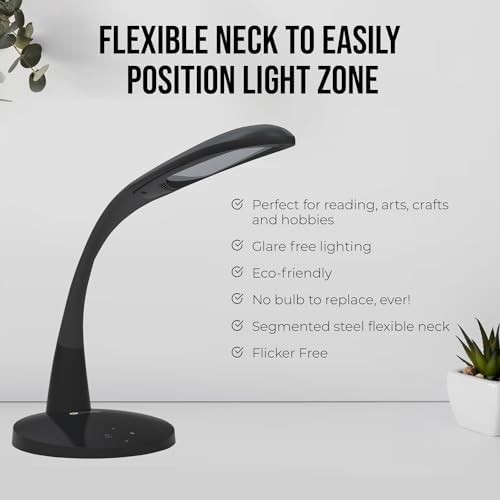 Black Adjustable Task Lamp 12W — photo 5