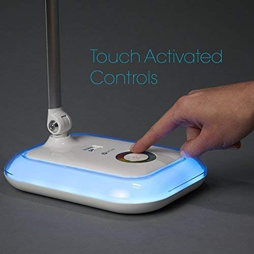 White glow led lamp with usb — photo 4