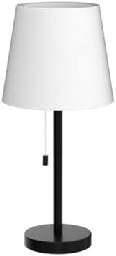 Modern Black and White Bedside Lamps — photo 4