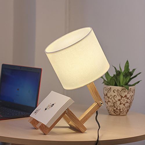 Wood Base Changeable Shape Creative Lamp — photo 5