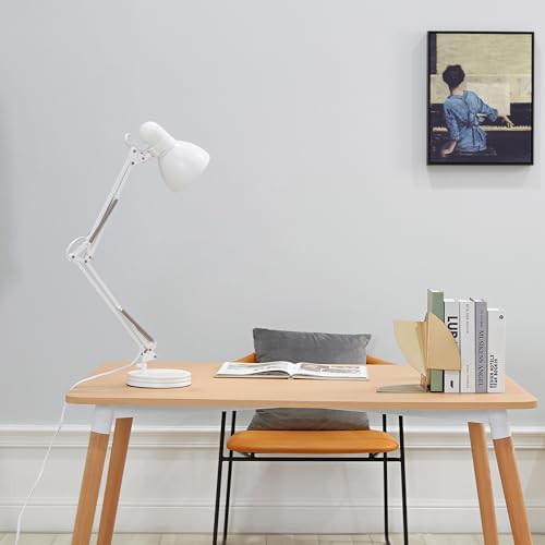 Matte White Architect Swing Arm Lamp — photo 3