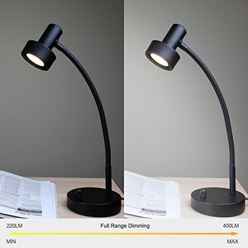 Vintage Black Dimmable Gooseneck Lamp — photo 3