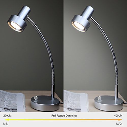 Vintage Aluminum Gooseneck Desk Lamp — photo 3