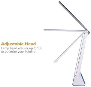 Blue Rechargeable Flip Open LED Lamp — photo 4