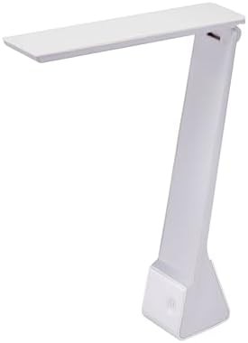 White Rechargeable Battery LED Desk Lamp — photo 3
