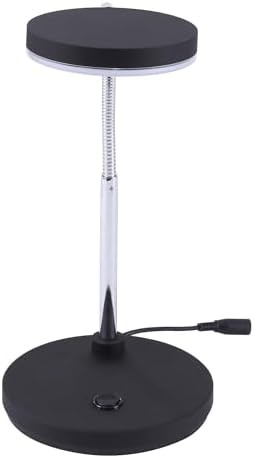 Black Metal Gooseneck LED Desk Lamp — photo 4