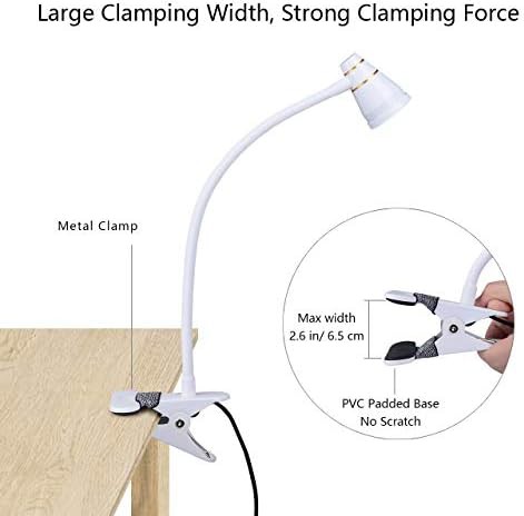 Milky White Headboard Reading Light — photo 4