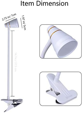 Milky White Headboard Reading Light — photo 5