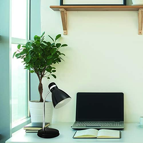 Oxford Black Metal Flexible Desk Lamp — photo 4