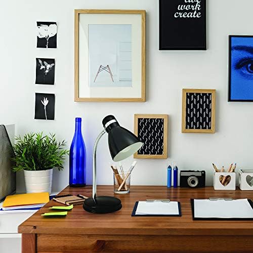 Oxford Black Metal Flexible Desk Lamp — photo 5