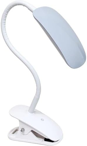 Gray flexi rounded clip on LED light