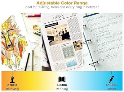 Dimmable LED Desk Lamp with Color Tuning — photo 4