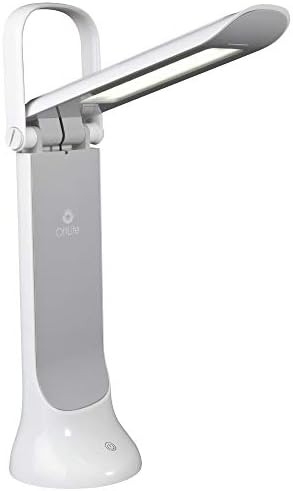 Dimmable task white lamp with handle
