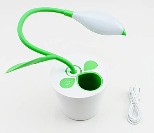 Green Pea Sprout Lamp with Pen Holder — photo 5