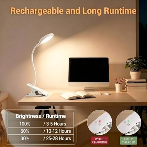 Clip on Rechargeable LED Reading Light — photo 5
