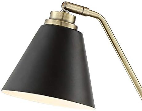 Sentry antique brass dual head desk lamp — photo 3