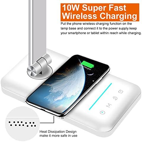 Eye Caring LED Lamp with Wireless Charger — photo 3