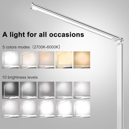 Eye Caring LED Lamp with Wireless Charger — photo 4