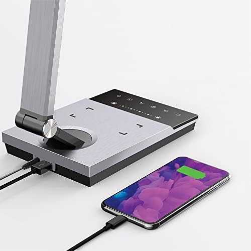LED USB Desk Lamp with Wireless Charger — photo 4