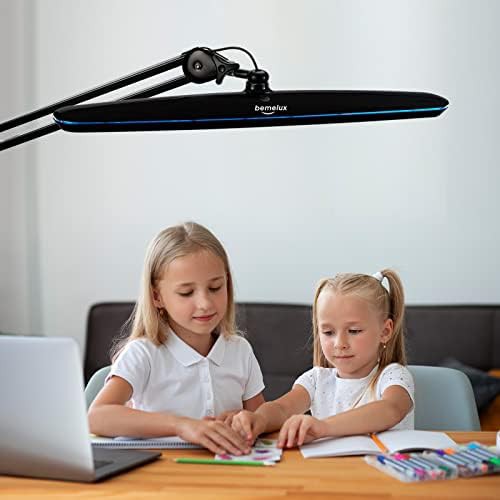 Black LED Task Lamp with Clamp — photo 5