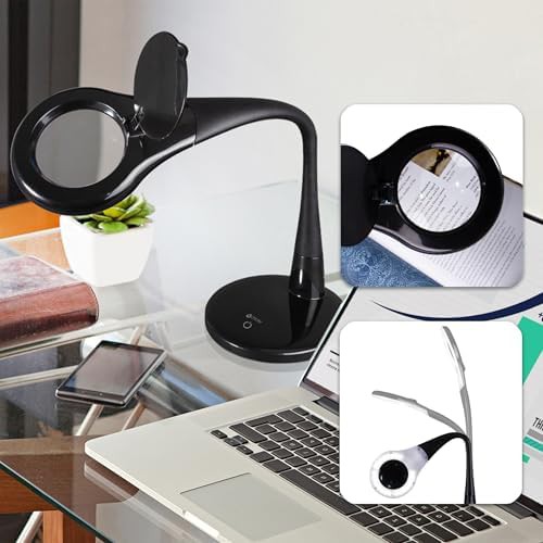 Prevention LED Lamp with Adjustable Magnifier