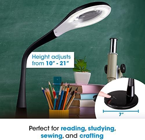 Prevention LED Lamp with Adjustable Magnifier — photo 5