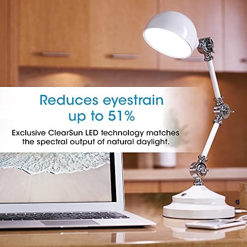Prevention pharmacy white metal lamp — photo 3