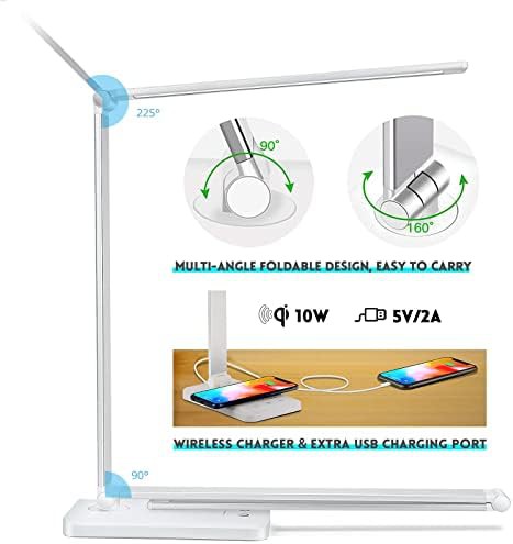 Desk Lamp with Integrated Charging Station — photo 4