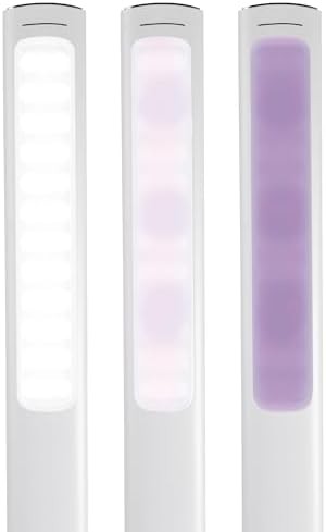Emerge sanitizing white desk lamp — photo 5