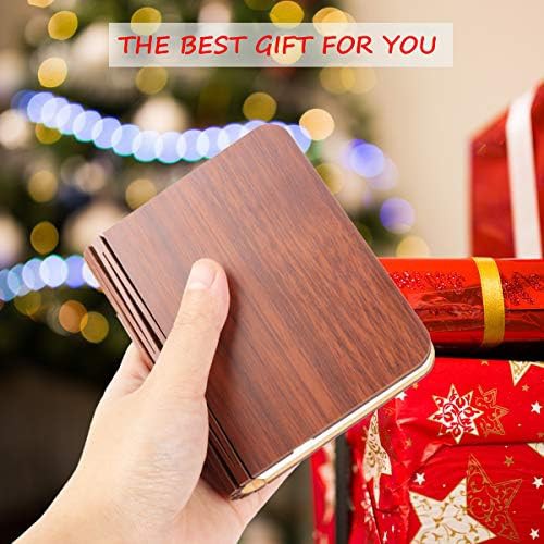 Mini wooden folding book light rechargeable — photo 4