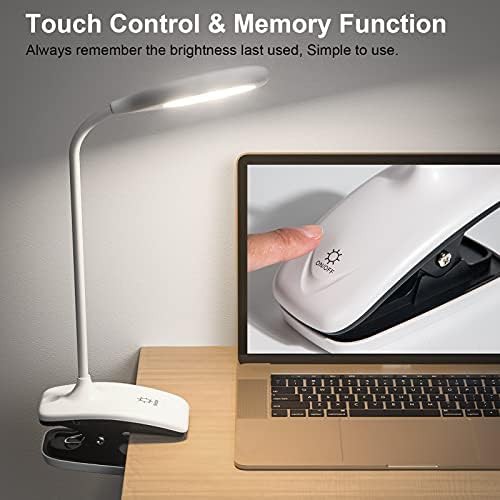 Clip on Rechargeable Touch Control Lamp — photo 3