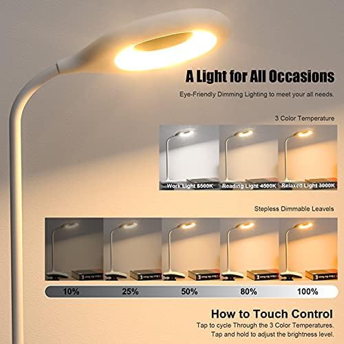 Clip on Rechargeable Touch Control Lamp — photo 4