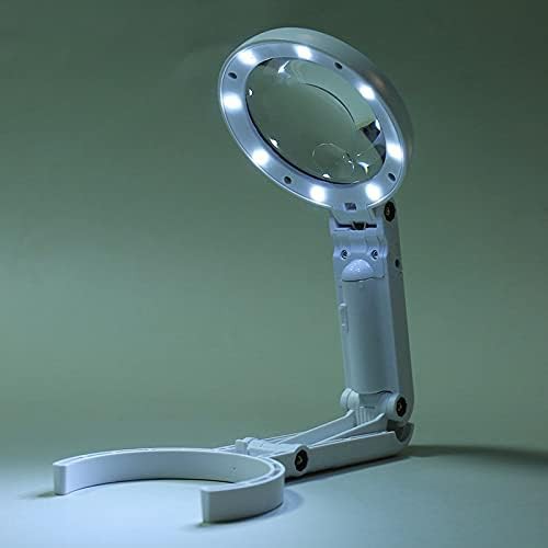 Magnifying Glass Table Lamp with LED Lights — photo 3