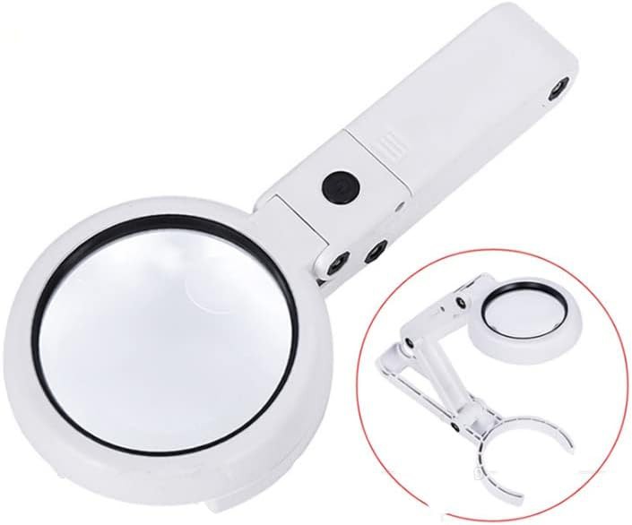 Magnifying Glass Table Lamp with LED Lights — photo 4