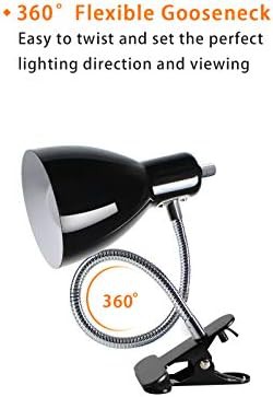 Rotation gooseneck clip on reading lamp — photo 4