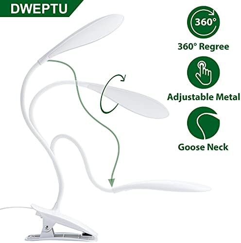 Clamp-on Gooseneck LED Reading Light — photo 3