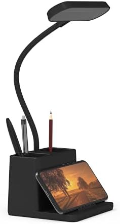 Black Battery Operated Small Table Light