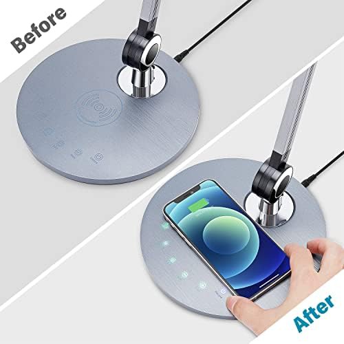Architect Swing Arm Lamp with Wireless Charger — photo 4