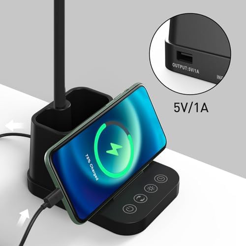 LED Desk Lamp with USB Charging Port — photo 4
