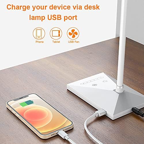 Slim LED Desk Lamp with USB Port — photo 5