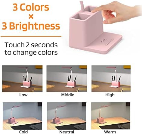 Pink Cute Table Light for Reading — photo 3