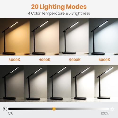 Eye protecting LED desk lamp with timer — photo 3