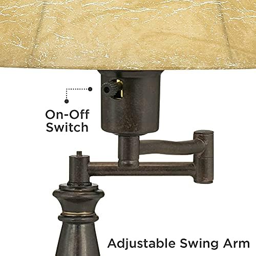 Andrea bronze swing arm desk lamp — photo 4