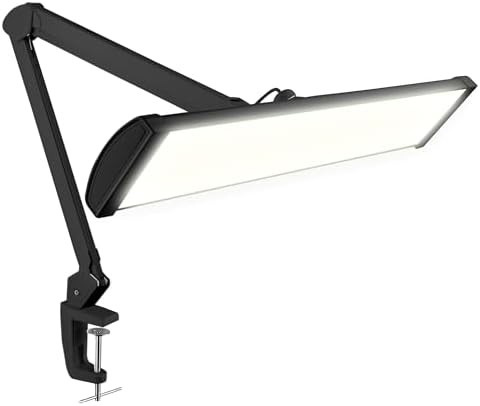 Black 45W dimmable CCT desk lamp
