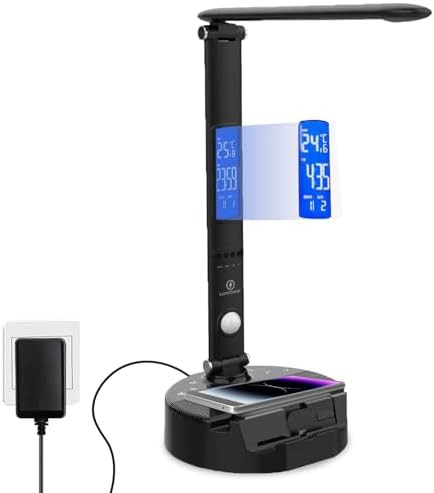 Smart LED Lamp with Wireless Charger