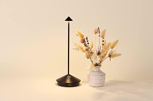 Black Aluminum Cordless LED Table Lamp — photo 4